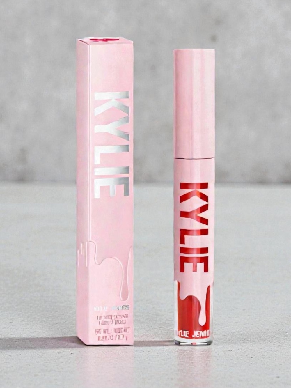 Kylie Cosmetics 340 Lip Shine Lacquer Lipstick Lipgloss, 416 Don’t @ Me 0.09oz
